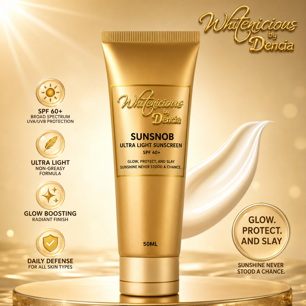 SunSnob Ultra Light Sunscreen
SPF 60+