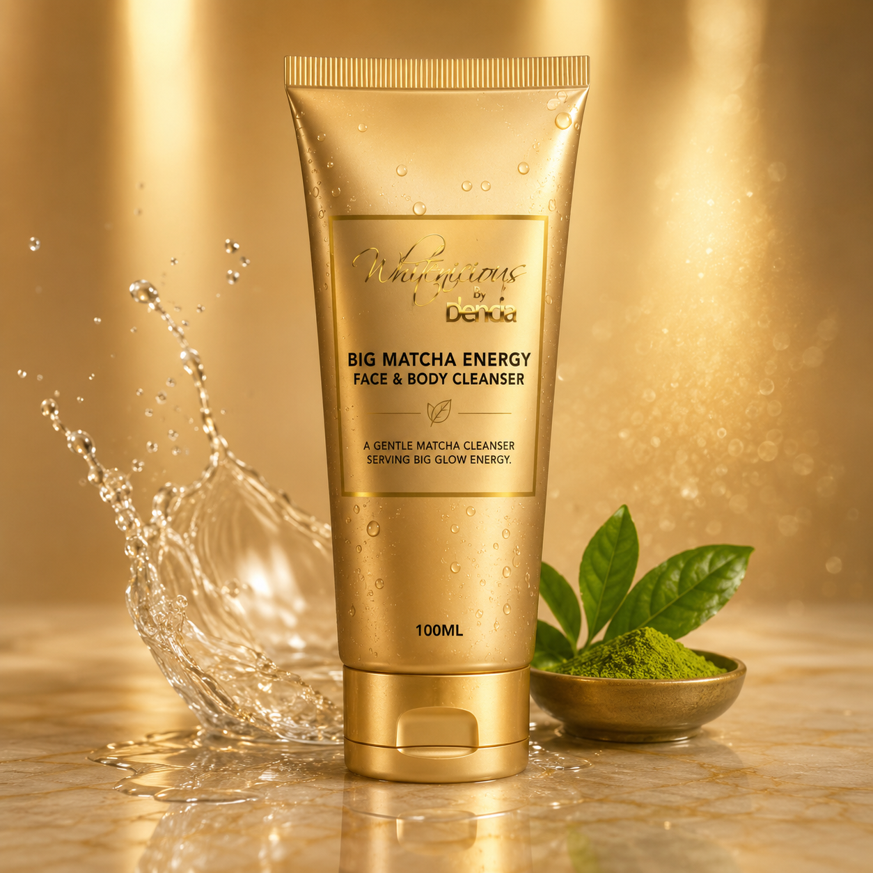 BIG MATCHA ENERGY
Face & body cleanser