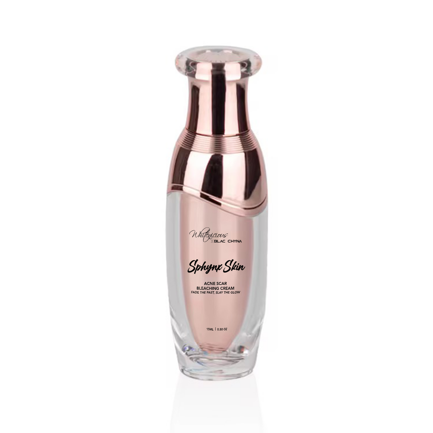 WHITENICIOUS X BLAC CHYNA       
            SPHYNX  SKIN. 

 Acne Scar bleaching Cream