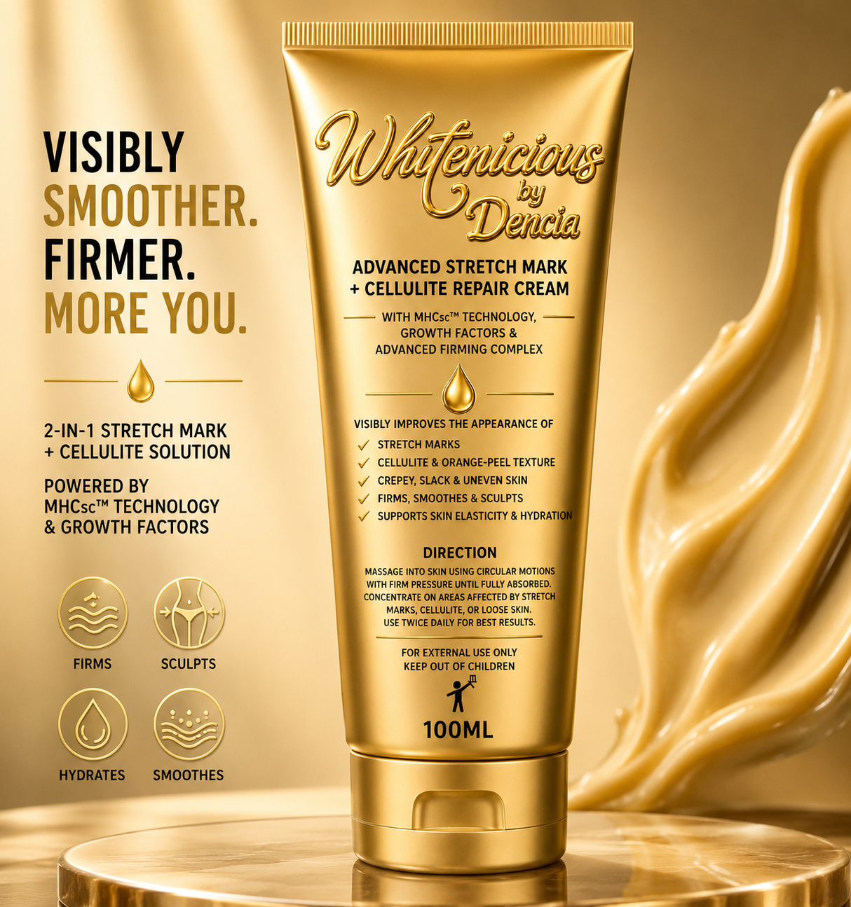 Advanced Stretch Mark + Cellulite Repair Cream