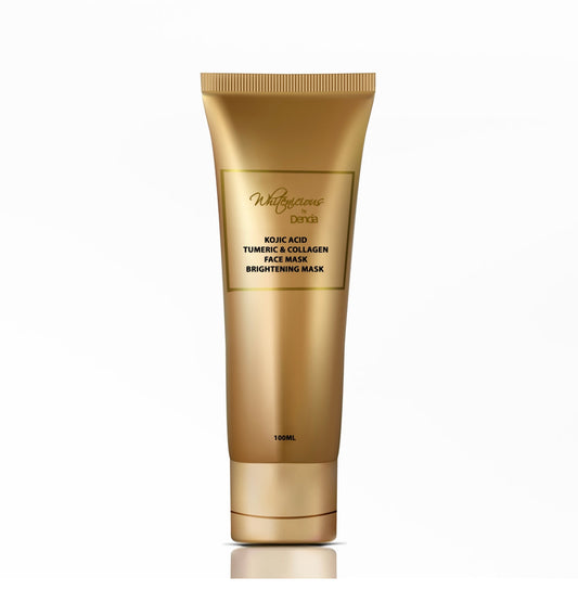 Kojic Acid, Tumeric &amp; Collagen Ihu ihe mkpuchi na-enwu gbaa 