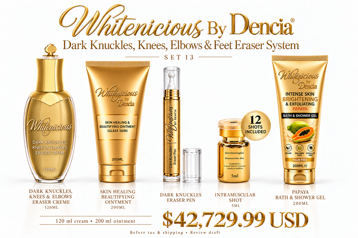 Set 13 product-only lineup — sizes, shot quantity and full price.